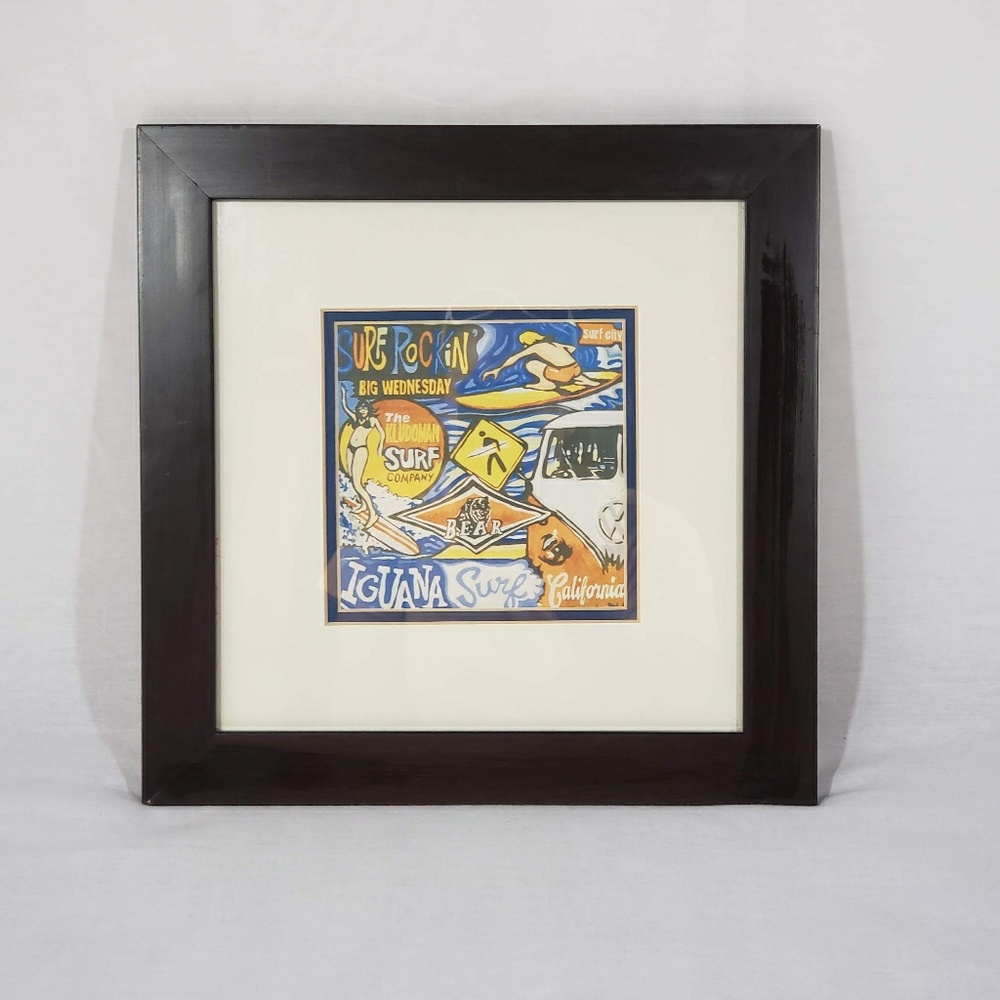 Surf Themed Decorative Hanging Picture